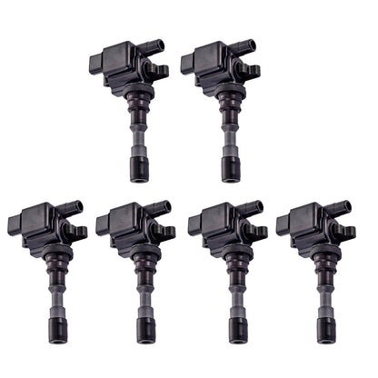 Set of 6PCS Ignition Coil For UF439 C1435 Hyundai XG350 Santa Fe Kia Amanti 3.5L