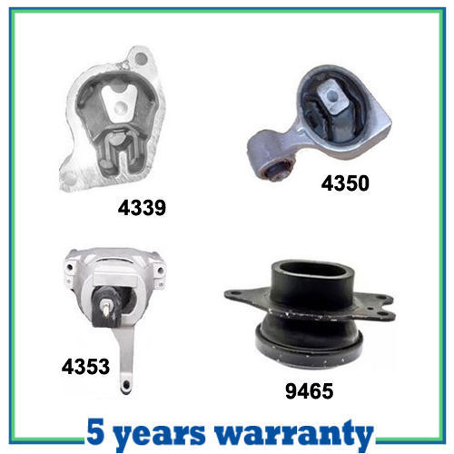 Engine Motor & Trans Mount For 2007-2018 Nissan Altima 2.5L Auto CVT Trans 4 PCS