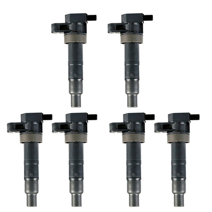 6PCS Encendido Bobina Para UF546 Hyundai Santa Fe Azera Génesis Sedona Sorento