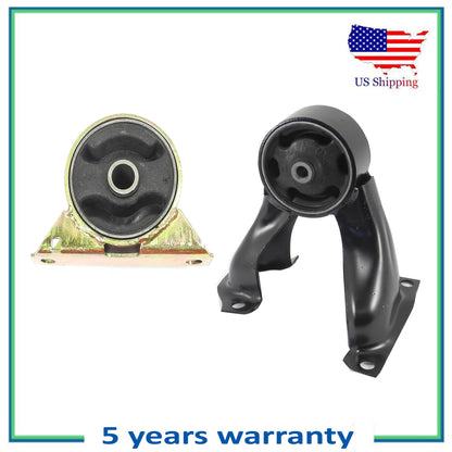 2PCS Engine Motor Mount New For 2004-2006 Mitsubishi Lancer 2.4L 4617 4640