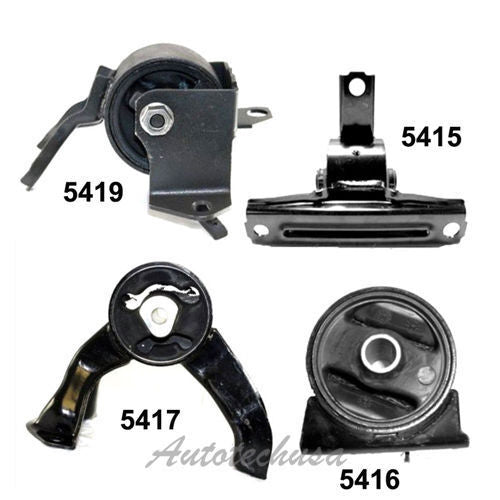 Motore & Trans Montante Per 07-09 Dodge Caliber 1.8 M1052 5415 5416 5417 5419