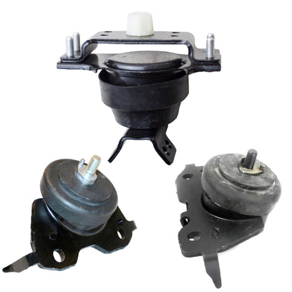 3PCS Engine Motor & Auto Trans Mount For 11-19 Toyota Sequoia Tundra 5.7L V8 RWD