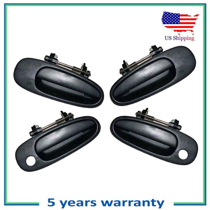 Avant & Arrière Extérieur Porte Poignée 4PCS Pour 1993-1997 Toyota Corolla