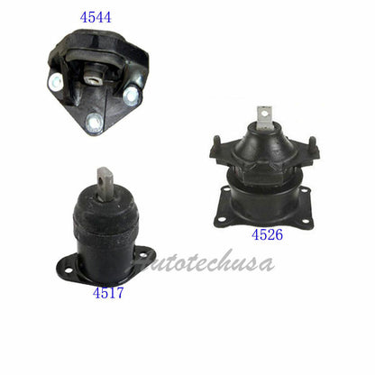 Engine Motor & Trans Mount Auto M1317 For 04-06 Acura TL 3.2L Set 4517 4526 4544