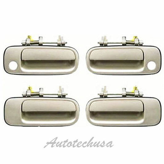1992-96 Pour Toyota Camry Set 4 Beige 4M9 Avant & Arrière Extérieur Porte
