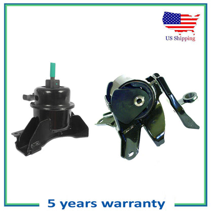 Set 2PCS Front Right Engine Motor & Trans. Mount For 2007-2012 Kia Rondo 2.4L