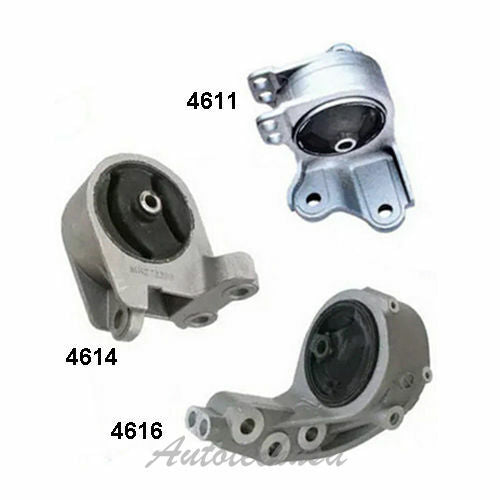 M604 Motor & Trans Mount Set 3PCS For 00-05 Mitsubishi Eclipse 3.0L Auto Trans