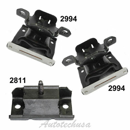 Engine Motor & Trans. Mount M1194 For Silverado Sierra 1500 Set 3 2811 2994 2994