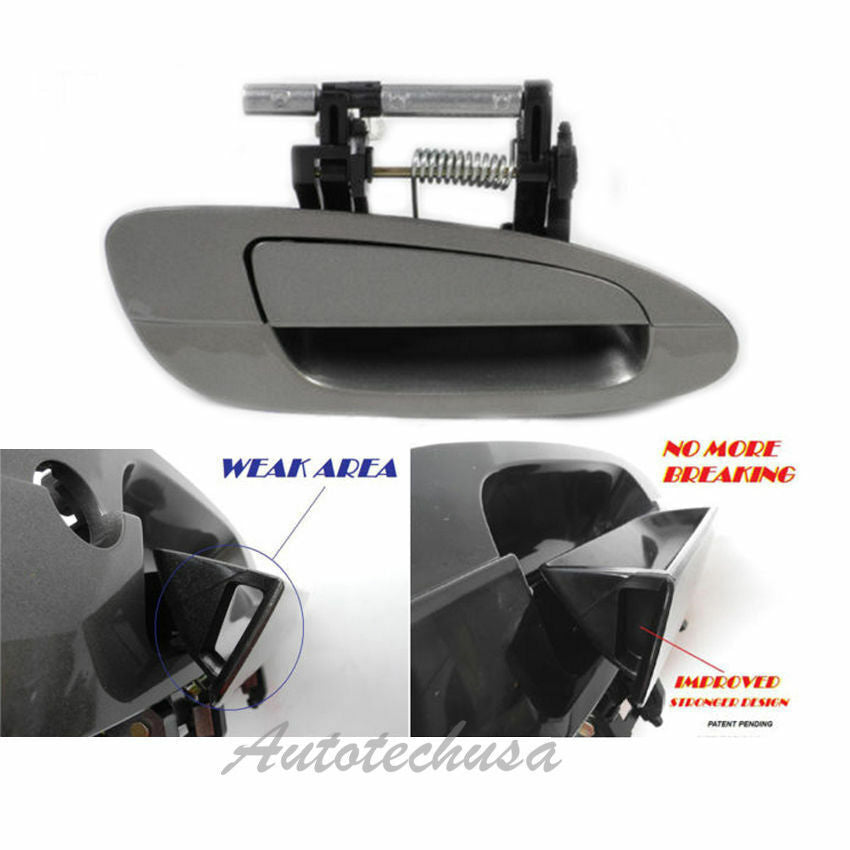 NoMoreBreaking For Nissan Altima Outside Door Handle B3778 FR PEWTER Brown KY2