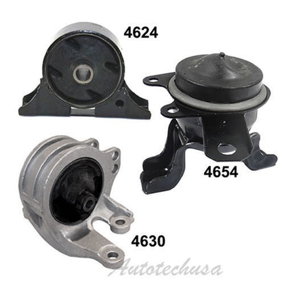 Engine Motor & Transmission Mount M1138 For Mitsubishi Endeavor 4624 4630 4654
