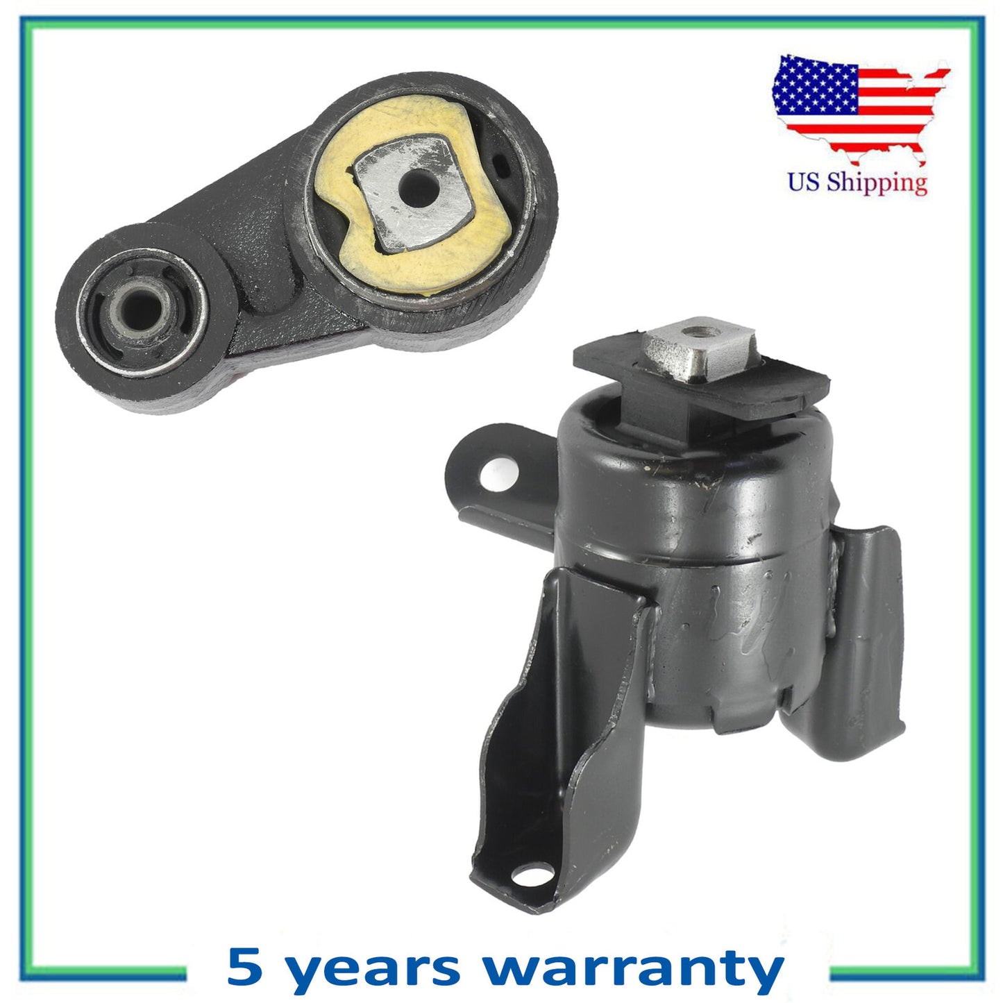 Set Engine Motor Mount For 4431 5379 10-12 Ford Fusion 10-11 Mercury Milan 3.0L
