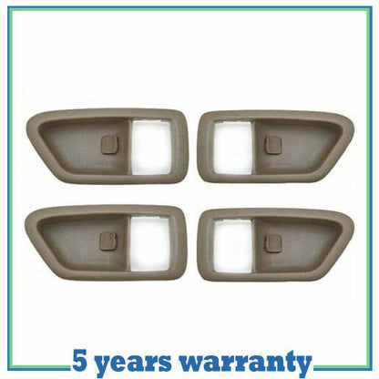 97-01 For Toyota Camry Interior interior Door Handle Case TAN BEIGE SET Of 4 PCS