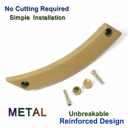 Actualizado Metal Interior Puerta Panel Tirar Mango Escarabajo Reparación De Tan
