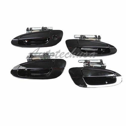 NoMoreBreaking For Nissan Altima Outside Door Handle DS228 SET 4 Black KH3