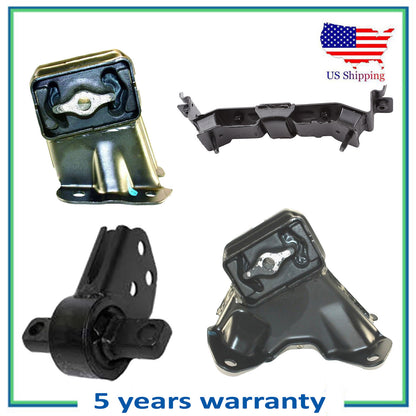 Neu Motor & Auto Trans Halterung Für Set 4PCS Jeep Commander Grand Cherokee 3.7L