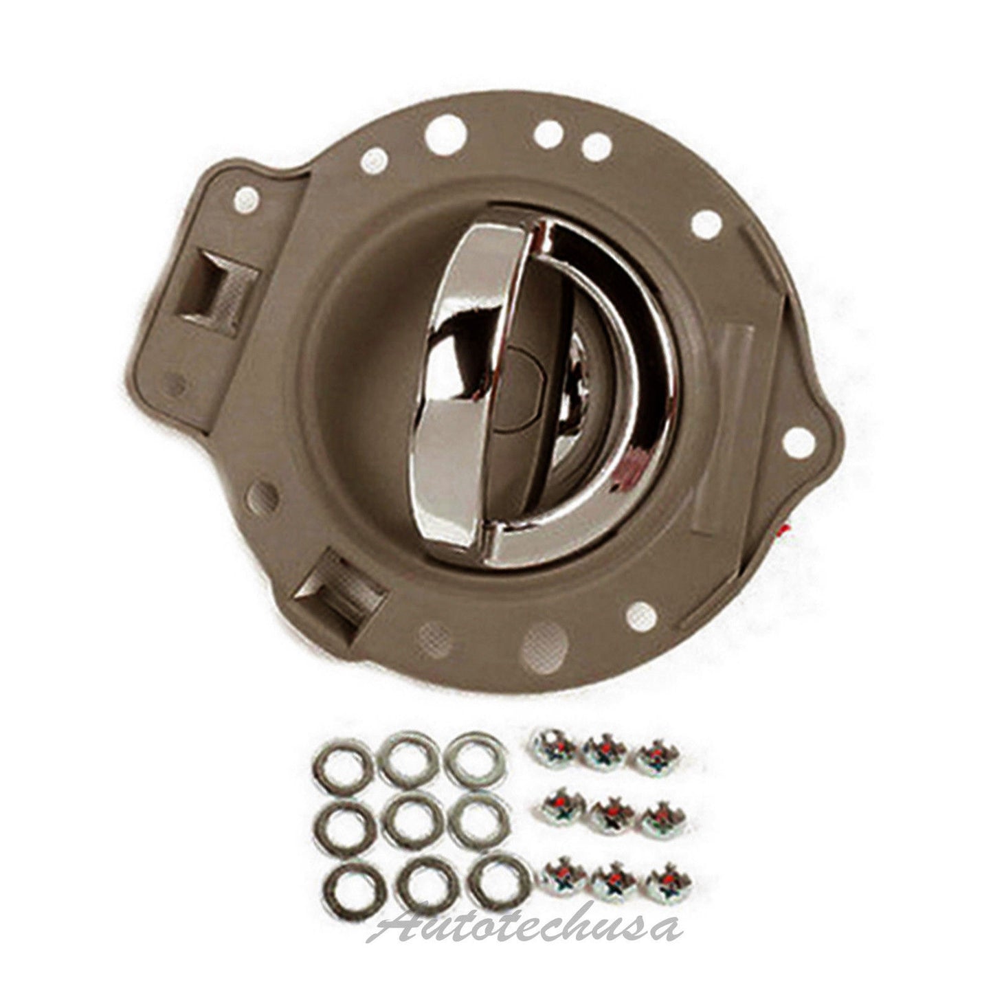 Rear Right Inner Door Handle CR2823ME4NS For Jeep Commander Khaki & Chrome Bolt