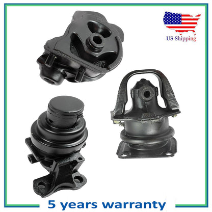 Engine Motor & Trans Mount 3PCS For 1994-1997 Honda Accord EX Coupe 2.2L FWD