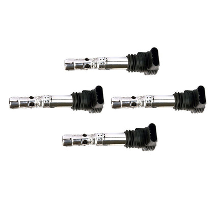 UF411 Accensione Bobina Set 4PCS Per 00-06 VW Beetle Jetta Passat A4 A6 Tt 1.8L