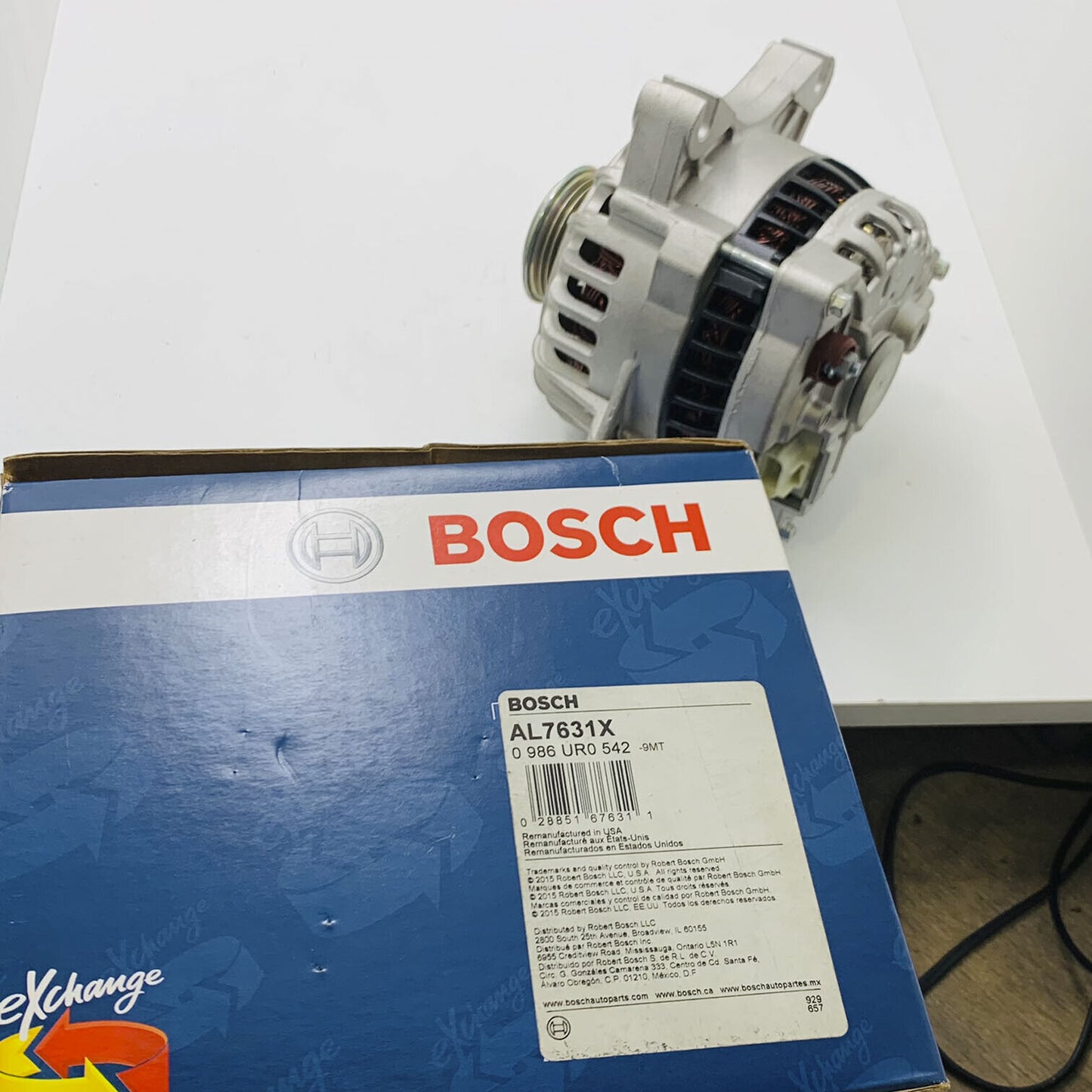 Pour 2005-2008 Ford MUSTANG V6 4.6L BOSCH Reman Alternateur AL7631X