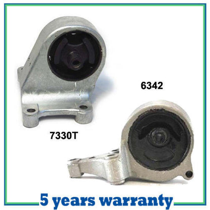M887 Engine Motor & Trans Mount 2PCS For 93-01 Nissan Altima 2.4L Manual Trans