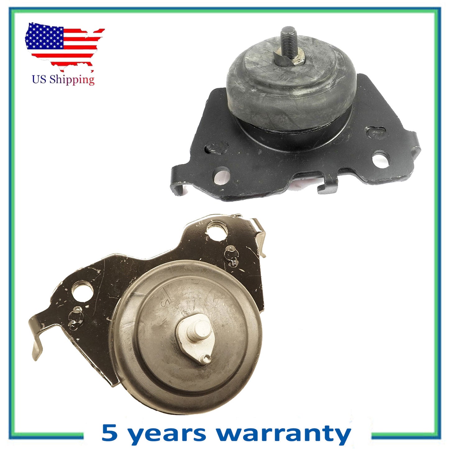 2PCS Engine Motor Mount For Toyota 10-12 Sequoia 4.6L 08-17 sequoia 5.7L Front
