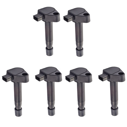 6PCS Encendido Bobina Para UF242 Honda Accord Odyssey Acura TL CL Rl 3.0L 3.2L