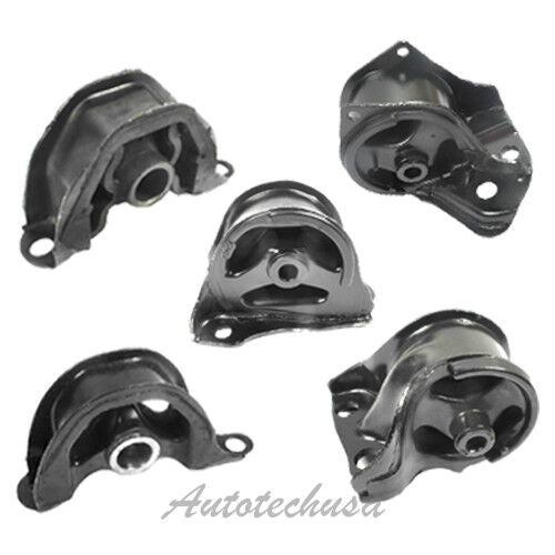 M254 Moteur & Trans Montage Pour 92-95 Honda Civic 1.5L 5PCS Pour Manuel Trans