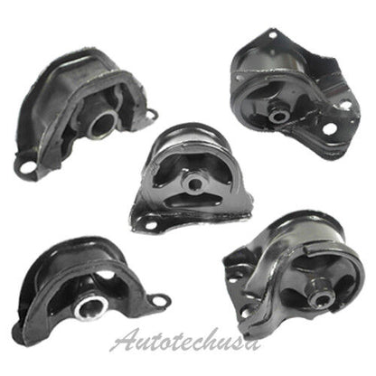 M254 Moteur & Trans Montage Pour 92-95 Honda Civic 1.5L 5PCS Pour Manuel Trans