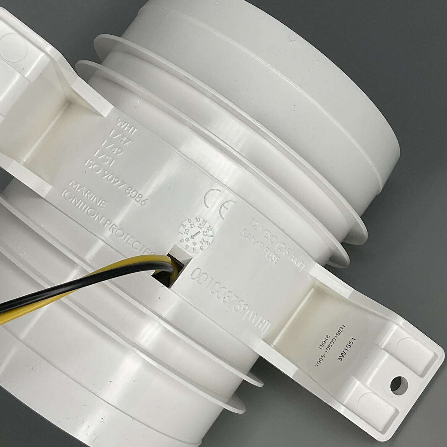 Attwood 1749-4 Turbo 4000 Serie 4-Inch Turbo in-Line Soffiatore