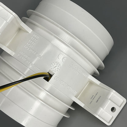 Attwood 1749-4 Turbo 4000 Serie 4-Inch Turbo in-Line Soffiatore