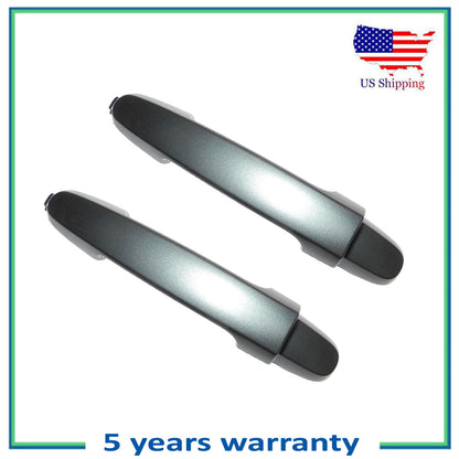 Rear Outer Door Handle For 02-06 Camry Dark Green Mica 6S7 W/O Keyhole DS531