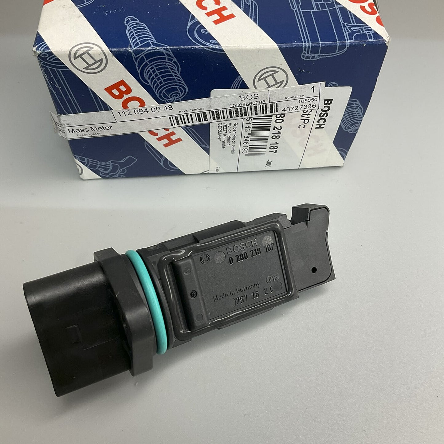 Para 2007-2008 Audi RS4 V8 4.2L 0280218187 BOSCH Original Masa Air Flow Sensor