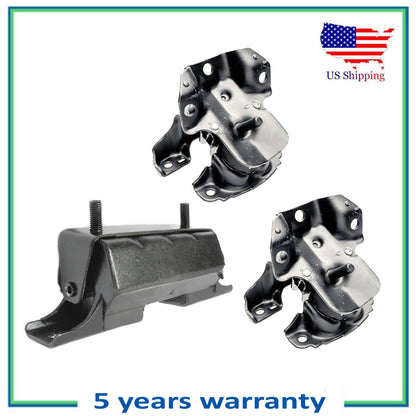Set De 3PCS Neuf Moteur & Transmission Montage Pour 07-13 Chevrolet 4.3L