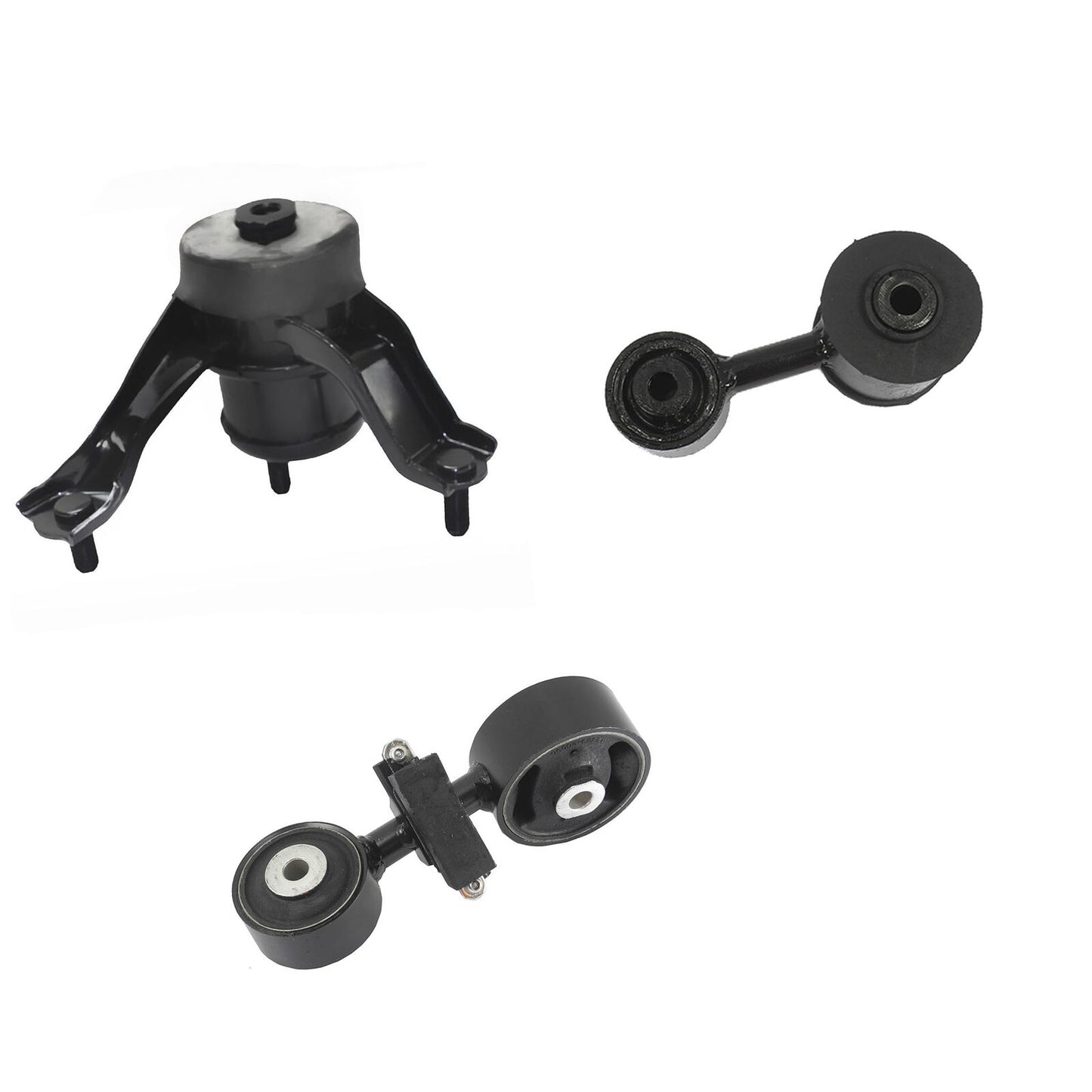 Set 3PCS Japan Built Torq Strut & Manual Trans Mount For 02-06 Toyota Camry 2.4