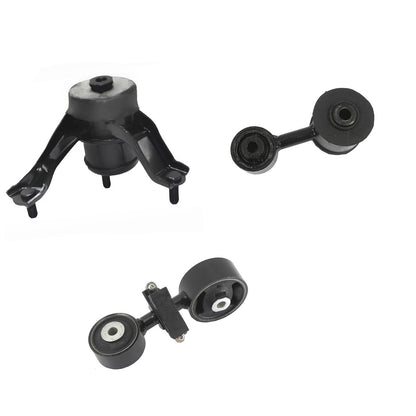 Set 3PCS Japan Built Torq Strut & Manual Trans Mount For 02-06 Toyota Camry 2.4