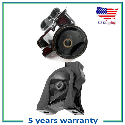 4214 6258 Engine Motor & Trans Mount For 93-97 Toyota Corolla Base 1.8L SET 2PCS