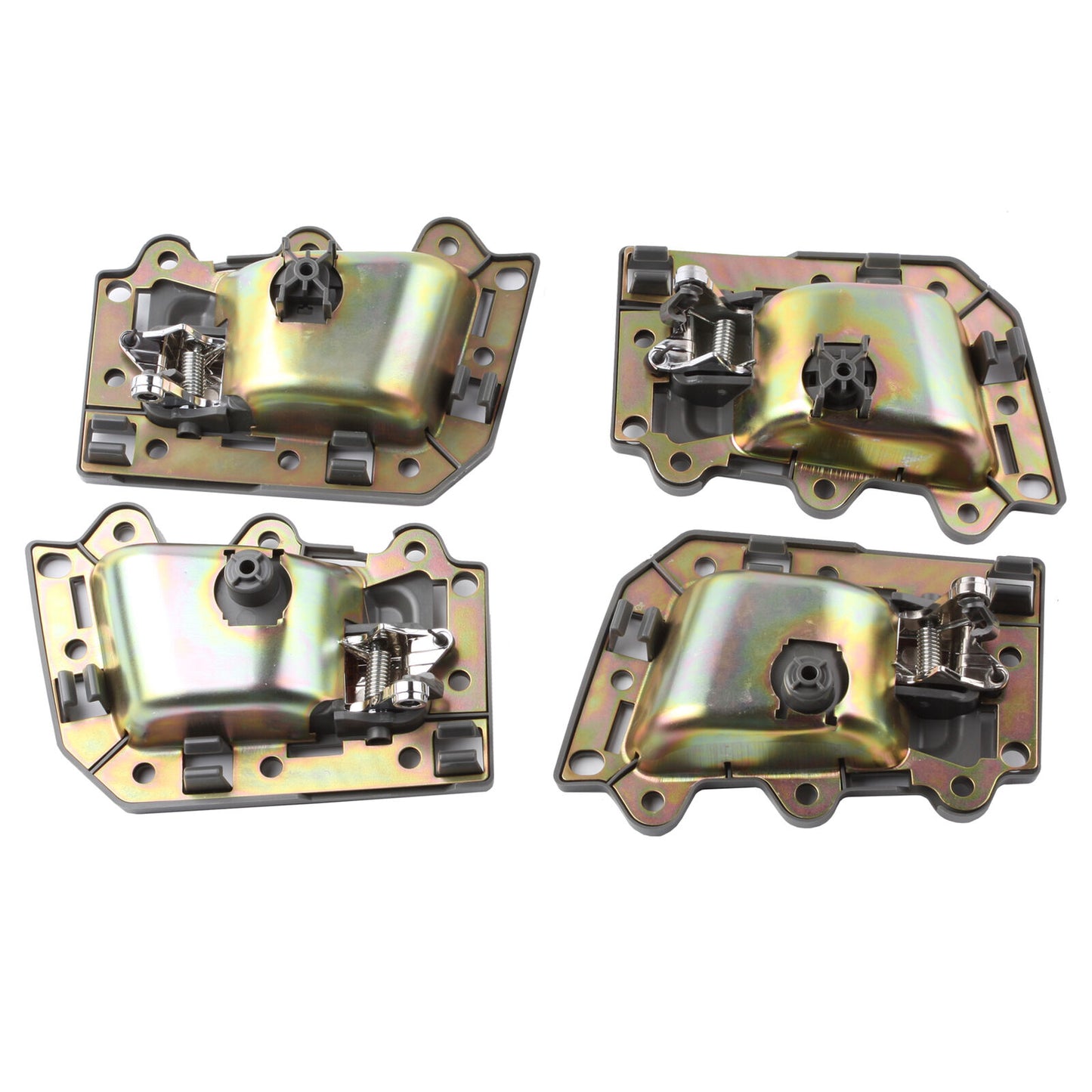 Set 4 Inner Interior Door Handle DS300-NS 2005-2011 For Jeep Grand Cherokee Gray