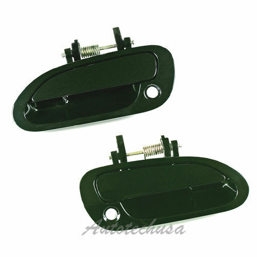 DS474 Outer Outside Door Handle 98-02 For Honda Accord Front Dark Green G87P