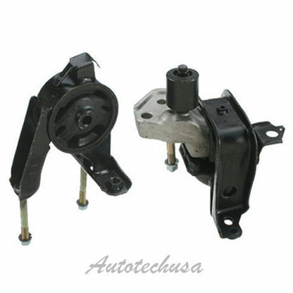 M346 Engine Motor Mount For 00-05 Toyota Echo 1.5 Front Right & Rear 2PCS Manual