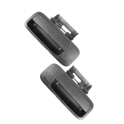 Rear Pair Outside Door Handle For 2000-2004 Toyota Avalon 1E3 Phantom Gray Pearl