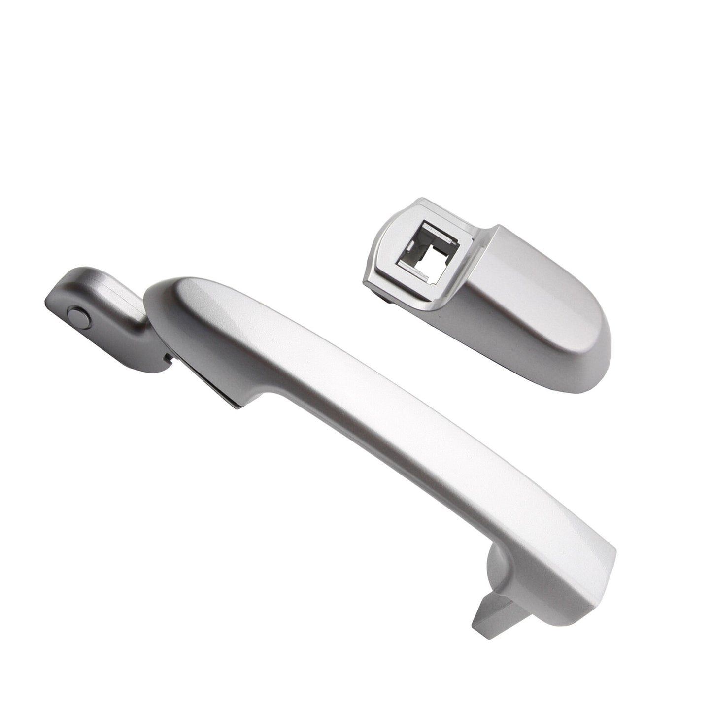 Rear Left Outside Door Handle For 06-2011 Hyundai Accent 5S Platinum Silver Mica