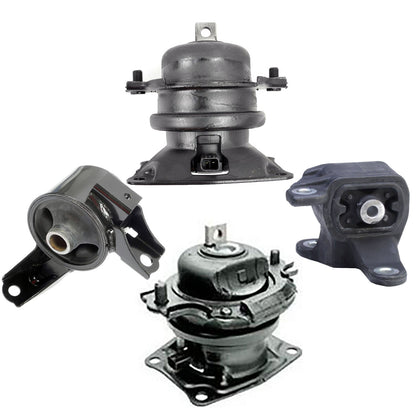 Set 4 PCS Engine Motor & Auto Transmission Mount For 11-17 Honda Odyssey 3.5L