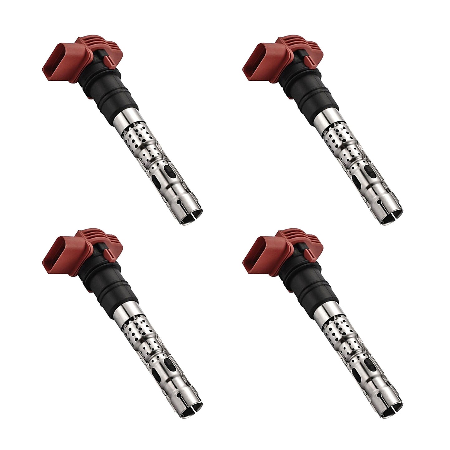 Juego 4PCS Encendido Bobina Nuevo Para UF418 5C1437 Audi A6 A8 Allroad Quattr S4