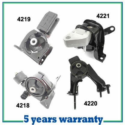 M124 Motor Montaje Para 03-08 Toyota Corolla 1.8L Juego 4PCS Para Auto Trans