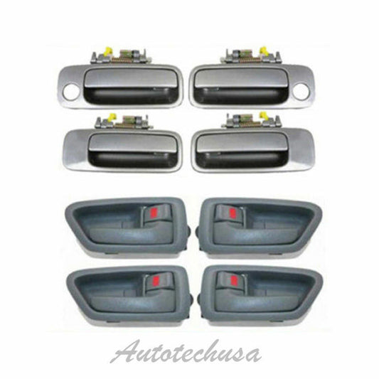 1997-2001 Per Toyota Camry 4 Grigio Interno/4 Grigio 1B2 Fuori Porta Manico DH88