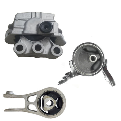 3PCS Motor & Auto Trans Montaje Para 2017 Jeep Compass 2.4L 6 Velocidad Edd Eng