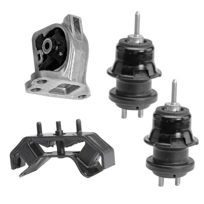 Set 4PCS Engine & Trans Mount MotorKing For 13-14 Subaru Legacy Outback 2.5L