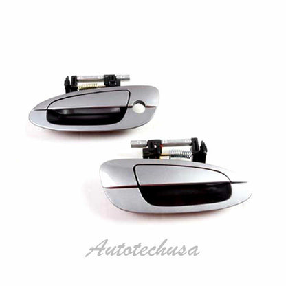 For NISSAN ALTIMA Outside Front Pair 2 PCS W40 GREY MotorKing Door Handle DS172