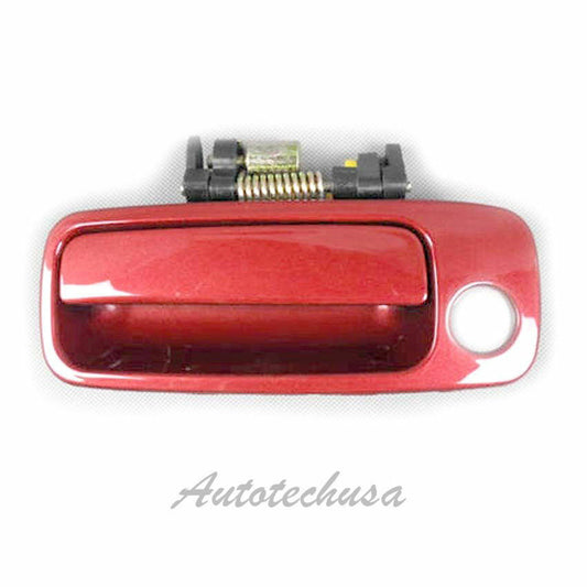 97-01 For Toyota Camry Front Left SUNFIRE RED 3K4 Outside Door Handle B3919