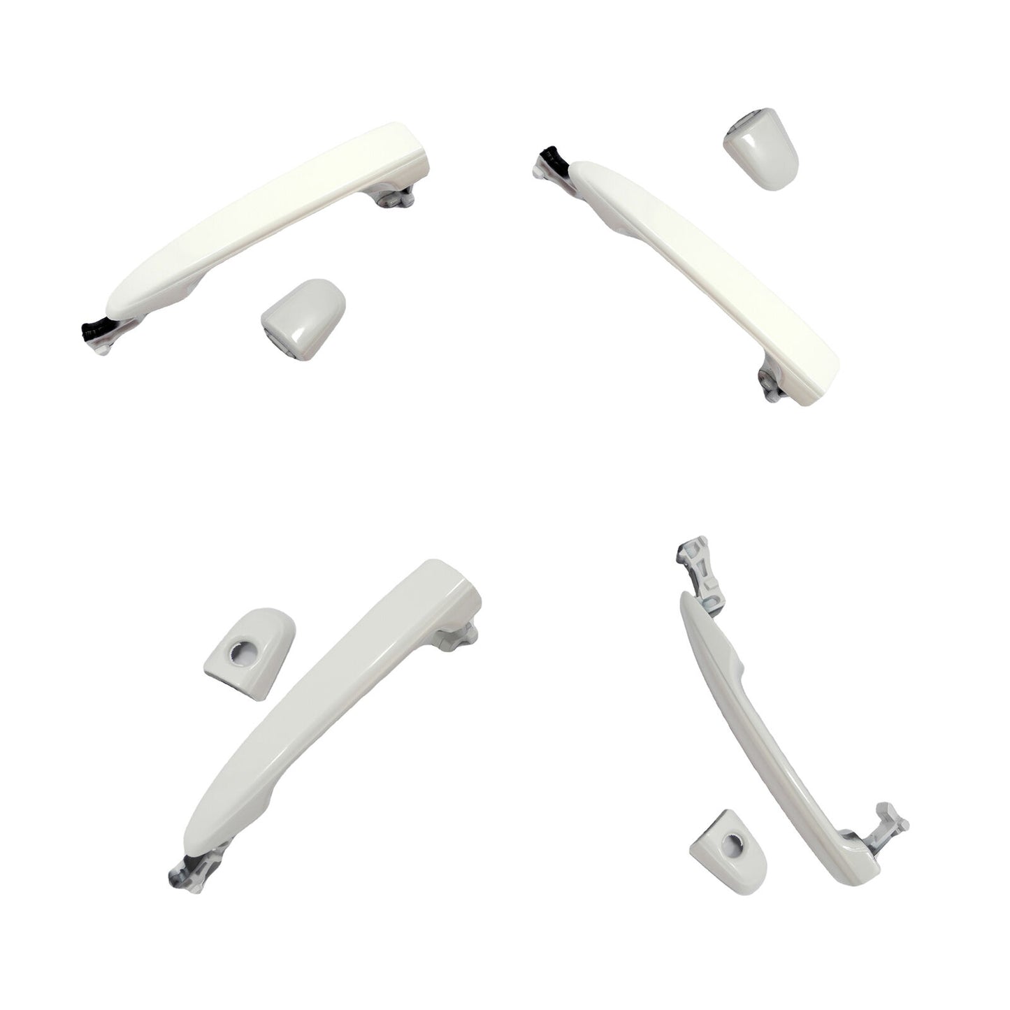 NEW Outer Door Handle Natural White 056 Set 4 PCS For 2004-2010 Toyota Sienna